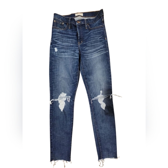 Madewell 9" High-Rise Skinny Jeans in Allegra Wash … - Picture 6 of 13